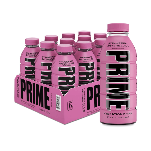 PRIME HYDRATION STRAWBERRY WATERMELON 12X50CL