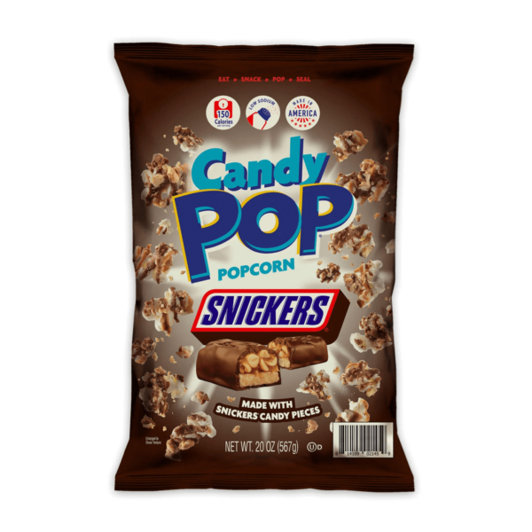 SNACK CANDY POP POPCORN SNICKERS